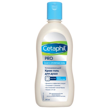 Cetaphil® PRO Успокаивающий крем-гель для душа